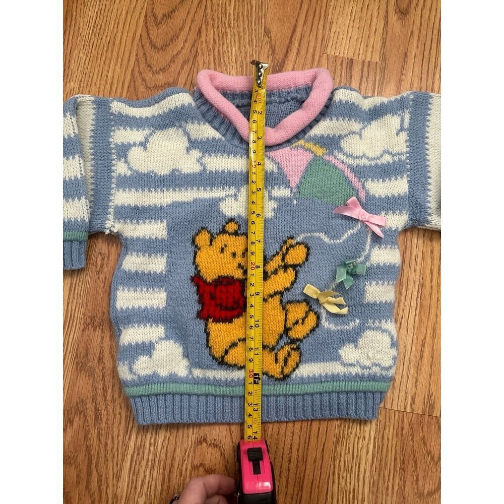 Vintage Winnie the Pooh toddler baby girl sweater - Picture 6 of 6